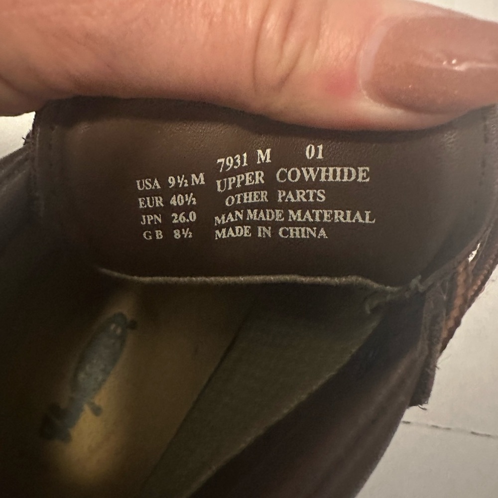 Vasque Sundowner GTX 7931 Hiking‎ Boots Men's 9.5 Brown Leather Gore‑Tex Vibram - Picture 4 of 10